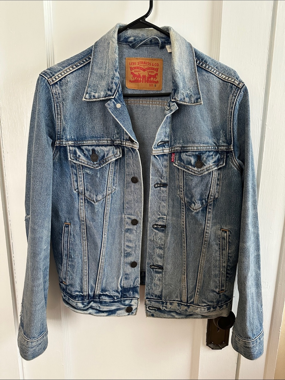 Levi's Light Blue Washed Denim Jacket
